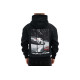 Hoodies and jackets MAXTON Design mens hoodie, black | races-shop.com