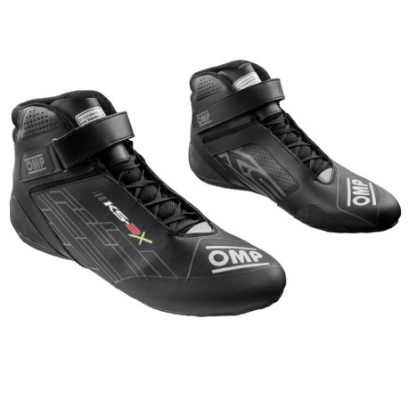 Shoes FIA karting shoes OMP KS-2X, black | races-shop.com