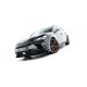 MAXTON DESIGN Street Pro front splitter for Cupra Leon ST / Hatchback Mk1 Facelift, black + gloss flaps