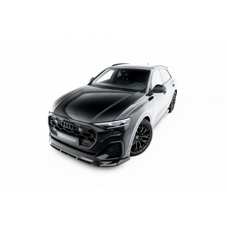 Body kit and visual accessories Prepreg Carbon Fiber Front Splitter Audi SQ8 / Q8 S-Line Mk1 Facelift | races-shop.com