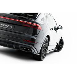 Prepreg Carbon Fiber Rear Side Splitters Audi Q8 S-Line Mk1 Facelift