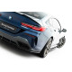 Body kit and visual accessories MAXTON DESIGN rear splitter for BMW 8 Gran Coupe M-Pack G16 (with vertical bars), glossy black | races-shop.com