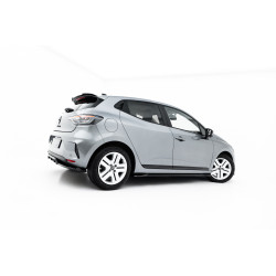 MAXTON DESIGN side skirts diffusers for Renault Clio Mk5 Facelift, glossy black