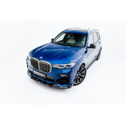 MAXTON DESIGN front splitter for BMW X7 M-Pack G07, prepreg carbon