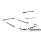 Body kit and visual accessories MAXTON DESIGN set of splitters for BMW X7 M-Pack G07, prepreg carbon | races-shop.com