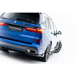 Prepreg Carbon Fiber Rear Diffuser BMW X7 M-Pack G07 / G07 Facelift (version with towbar)