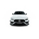 Body kit and visual accessories Street Pro Front Splitter + Flaps Mercedes-AMG CLE 53 Aero C236 (Black + Gloss Flaps) | races-shop.com