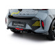 Body kit and visual accessories Rear Splitter (with vertical bars) Opel Corsa F Facelift (Mk6 Facelift) | races-shop.com