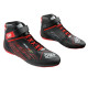 FIA kids karting shoes OMP KS-2X, black/red
