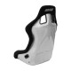 Sport seats without FIA approval Racing seat RACES Glitter Silver - siz. L | races-shop.com