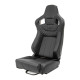 Sport seats without FIA approval - adjustable Racing seat RACES Diamond Black | races-shop.com