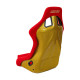 Sport seats without FIA approval Racing seat RACES Glitter Gold - siz. L | races-shop.com