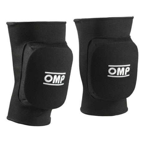 Neck collars and protections OMP kart knee pads my2026, black | races-shop.com