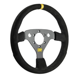 3 spokes steering wheel OMP 320 ALU, Flat
