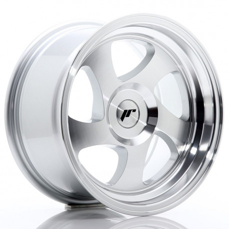 Outlet JR Wheels JR15 15x8 ET20 Blank Machined Silver DAMAGED | races-shop.com