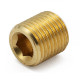Plugs Brass blanking plug M10x1,0 - male | races-shop.com