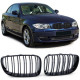 Outlet RACES grille (Double Bar Performance) for BMW E81 E82 E87 E88 LCI, gloss DAMAGED | races-shop.com