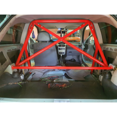 Rollcages and Rollbars Bolt-in Half Roll Cage Opel Corsa C | races-shop.com
