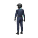 Suits FIA race suit Sparco SPRINT A ADVANCED-ASY, navy blue/sea green | races-shop.com
