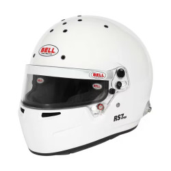 Helmet BELL RS7 PRO - white (HANS)