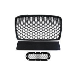 RACES grille for Audi A4 B7 RS-Style 04-08, black DAMAGED