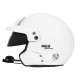 Open face helmets Helmet BELL MAG-10 RALLY SPORT, white (HANS) | races-shop.com