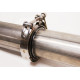 V-band clamps Quick Release V-BAND spona na výfuk 89mm (3,5") s prírubami | races-shop.com
