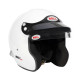 Open face helmets FIA open-face race helmet BELL MAG-1 (HANS), white | races-shop.com