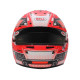 Full face helmets Helmet BELL RS7 PRO STAMINA, anthracite/red (HANS) | races-shop.com