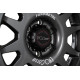Aluminium wheels Hubcap (C70) Dakar 6×139.7, with fixing hooks and EVO Corse matt black badge (L32) ø70 | races-shop.com