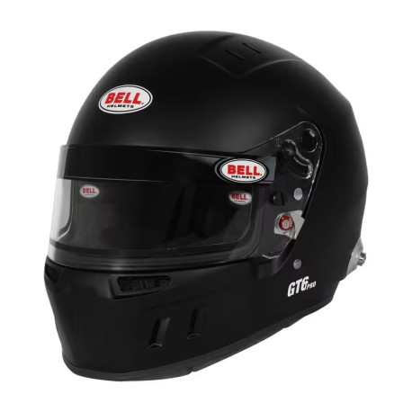 Full face helmets Helmet BELL GT6 PRO, matte black (HANS) | races-shop.com