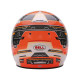 Full face helmets Karting helmet BELL RS7-K PRO STAMINA, anthracite/orange | races-shop.com