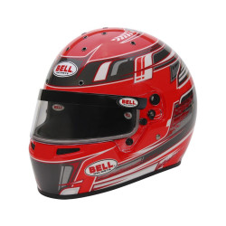 Karting helmet BELL KC7-CMR PRO CHAMPION, anthracite/red