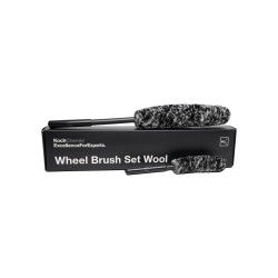 Koch Chemie Wheel Brush Set – 2-piece Wool Wheel Cleaning Brush Set