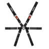FIA 6 point safety belts SPARCO FORMULA H-9 black