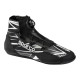 Shoes FIA Karting shoes Sparco K-Rapid WP, black/white | races-shop.com