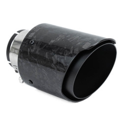 Exhaust tip RACES CARBON 101mm, input 76mm - Forged matt
