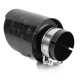 With one outlet Exhaust tip RACES CARBON 89mm, input 63.5mm - Forged matt | races-shop.com