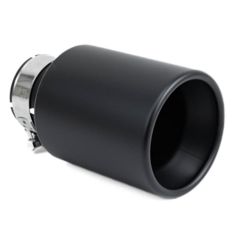 With one outlet Exhaust tip RACES INOX 101mm, input 63mm - Matt | races-shop.com