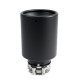 With one outlet Exhaust tip RACES INOX 101mm, input 63mm - Matt | races-shop.com