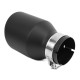 With one outlet Exhaust tip RACES INOX 101mm, input 63mm - Matt | races-shop.com