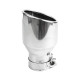 With one outlet Exhaust tip RACES INOX 101mm, input 76mm - Gloss | races-shop.com