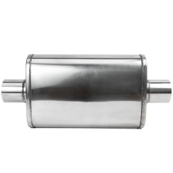 Center Muffler RACES 24, inlet/outlet 3" (76mm)