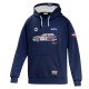 Hoodies and jackets Sparco Martini Racing hoodie Lancia Delta, blue marine | races-shop.com
