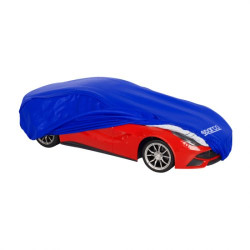 SPARCO SPC2007 Universal blue car cover - various sizes