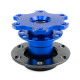 Universal quick release steering wheel hubs Quick release reduction for 6-bolt steering wheel | races-shop.com