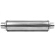 1x input / 1x output Center Muffler RACES 51, inlet/outlet 3,5" (89mm) | races-shop.com