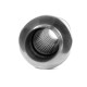 1x input / 1x output Center Muffler RACES 51, inlet/outlet 3,5" (89mm) | races-shop.com