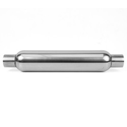 Center Muffler RACES 2, inlet/outlet 2" (51mm)