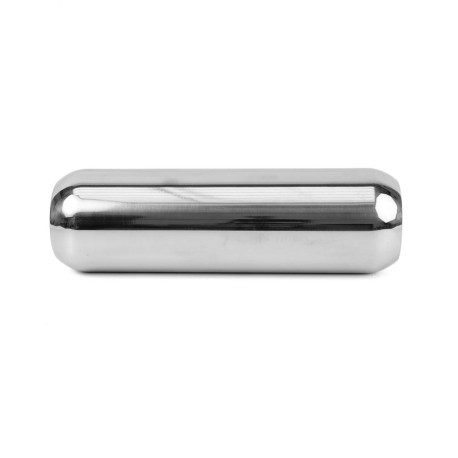 1x input / 1x output Center Muffler RACES 4, inlet/outlet 3" (76mm) | races-shop.com